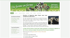 Desktop Screenshot of fermiers-audois.fr